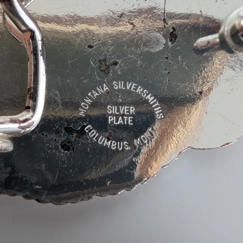Montana Silversmiths Silver Plate Buckle